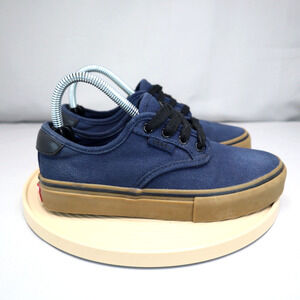 VANS Chima Ferguson Pro Womens Size 4 / Youth 2.5 Shoes Blue Canvas Gum Sole